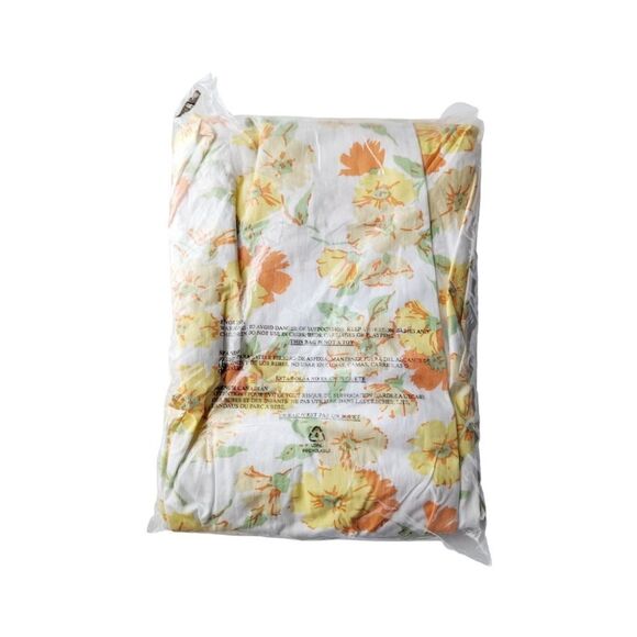 Faithfull The Brand Cutout Spring Loucetta Romantic Cottage Midi Dress NWT Sz S - Picture 13 of 15